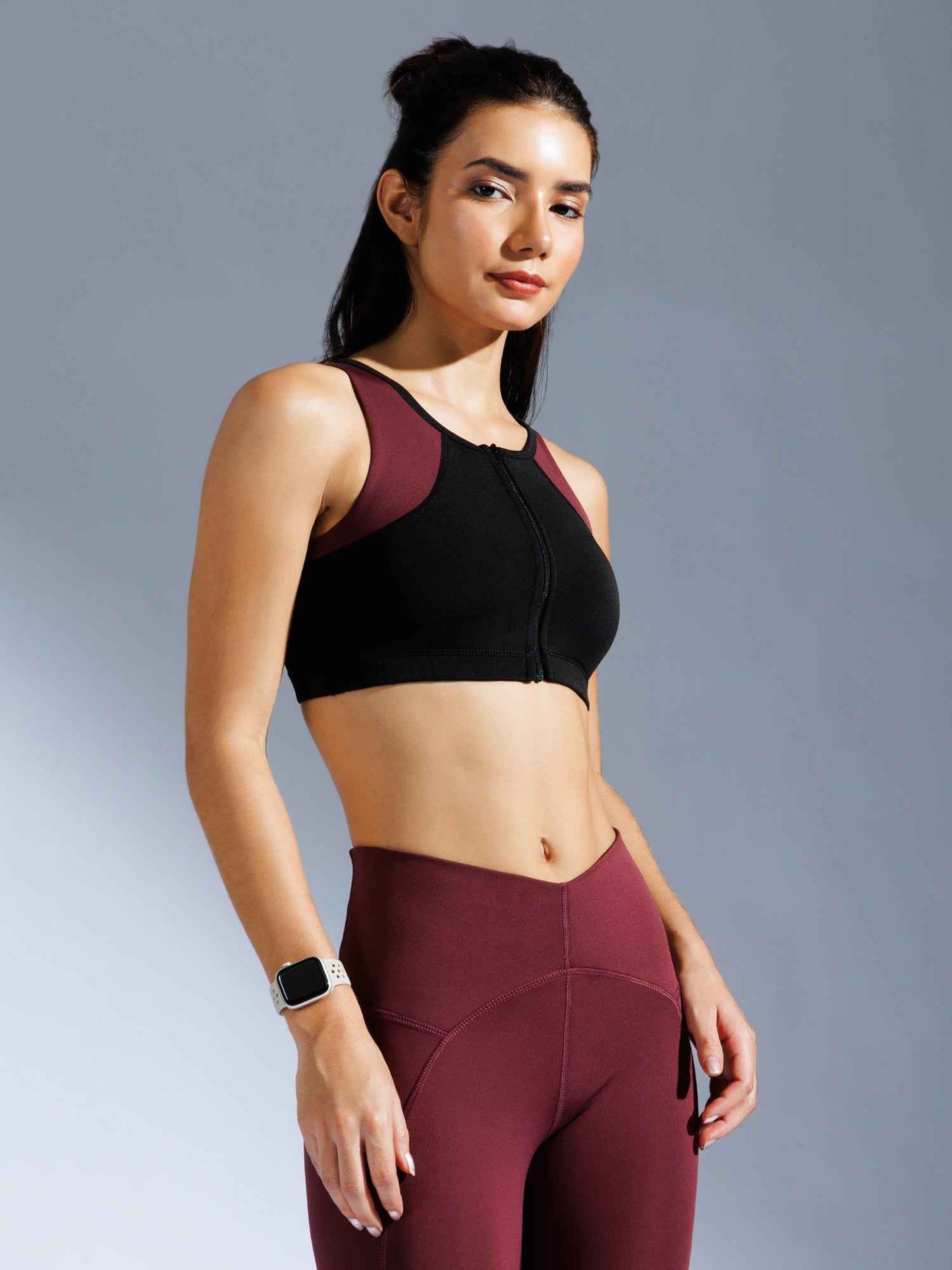 Elevate Fit Sports Bra – Seamless Medium Support for Gym