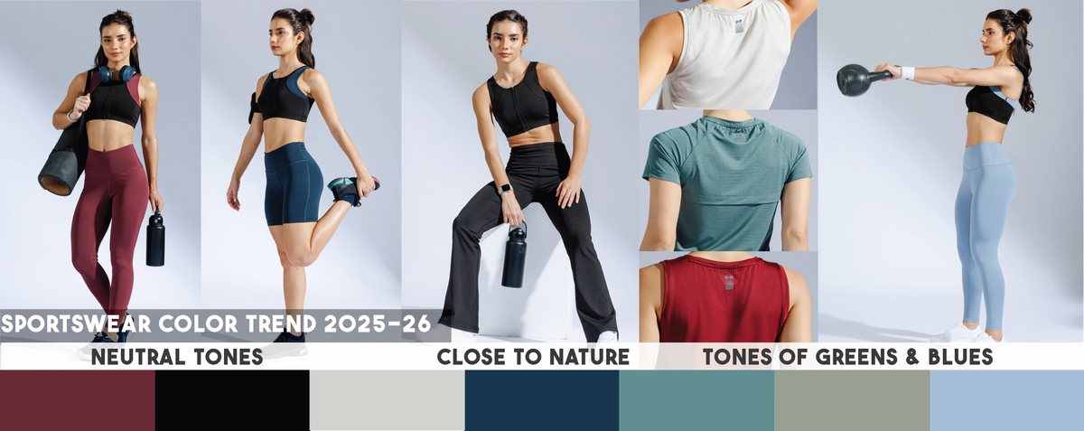 Top Sportswear Trends & Colors Dominating 2025 Activewear - Basicplz