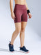 Ascent Edge Shorts 6" Mulled wine