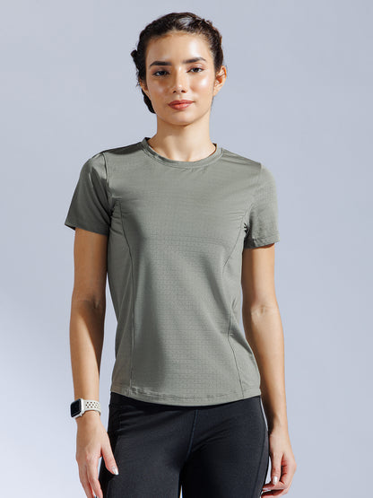 Momentum Tee Ash Green