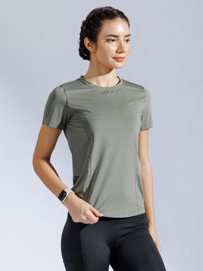 Momentum Tee Ash Green