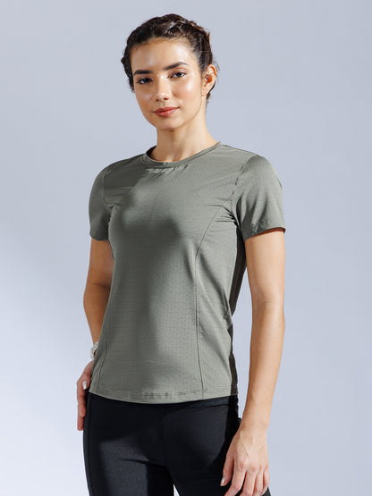 Momentum Tee Ash Green