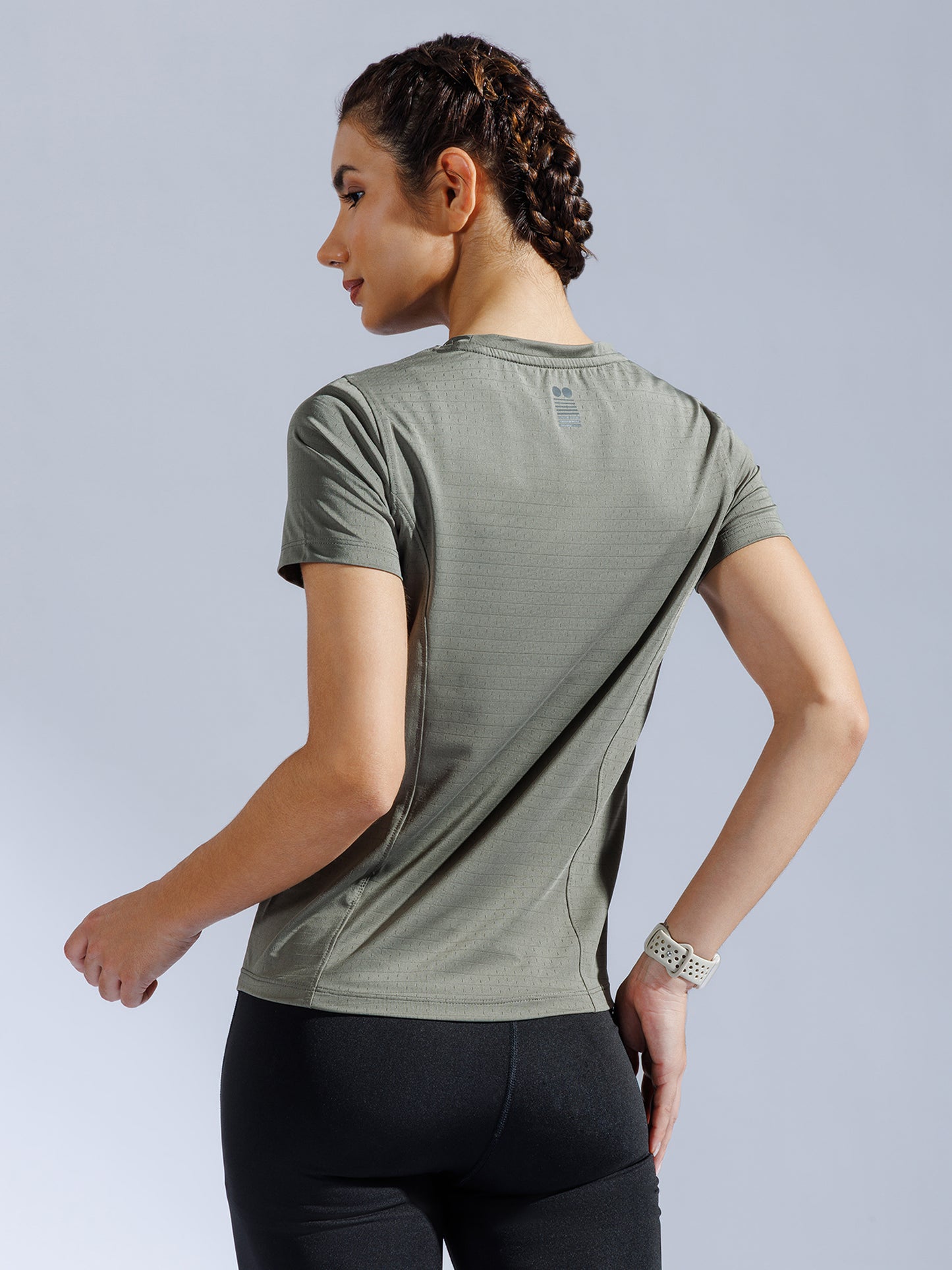 Momentum Tee Ash Green