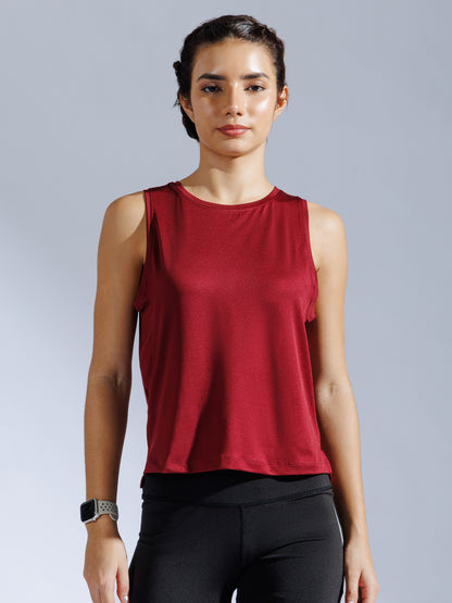 Calmflex Tank Maroon