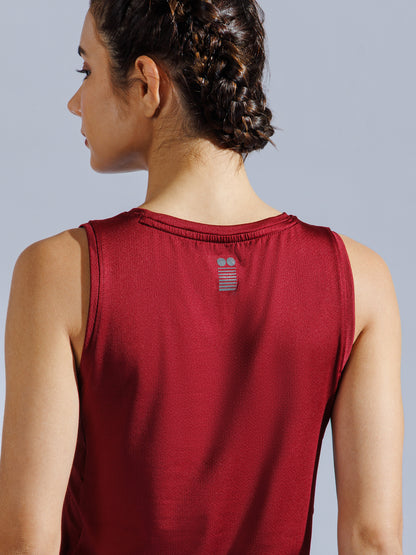 Calmflex Tank Maroon