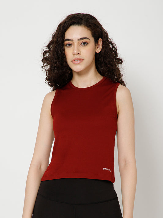 Cloud Tank Maroon