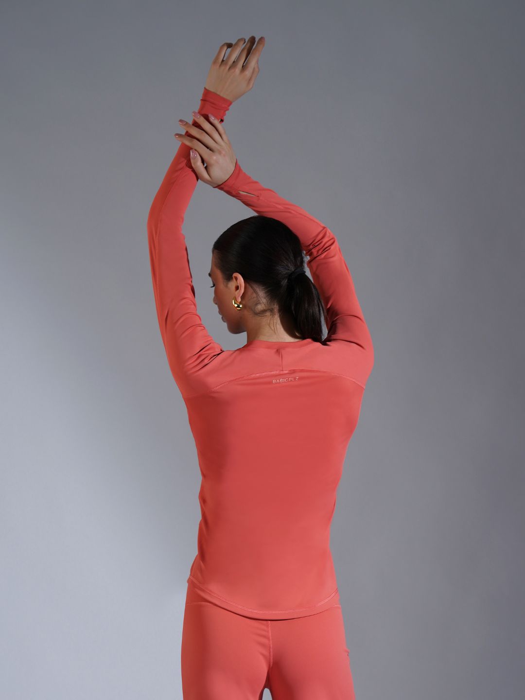 Core Compression full sleeve- Peach Peach