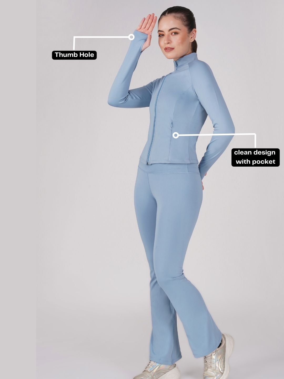 Cloud Sports Jacket Pitch Blue