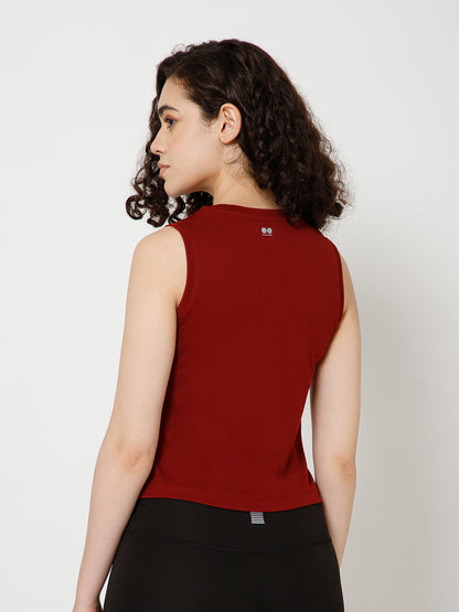 Cloud Tank Maroon