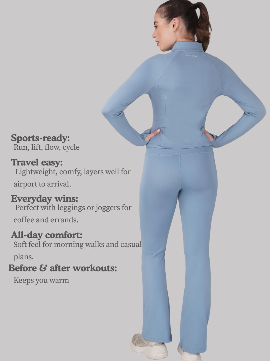 Cloud Sports Jacket Pitch Blue