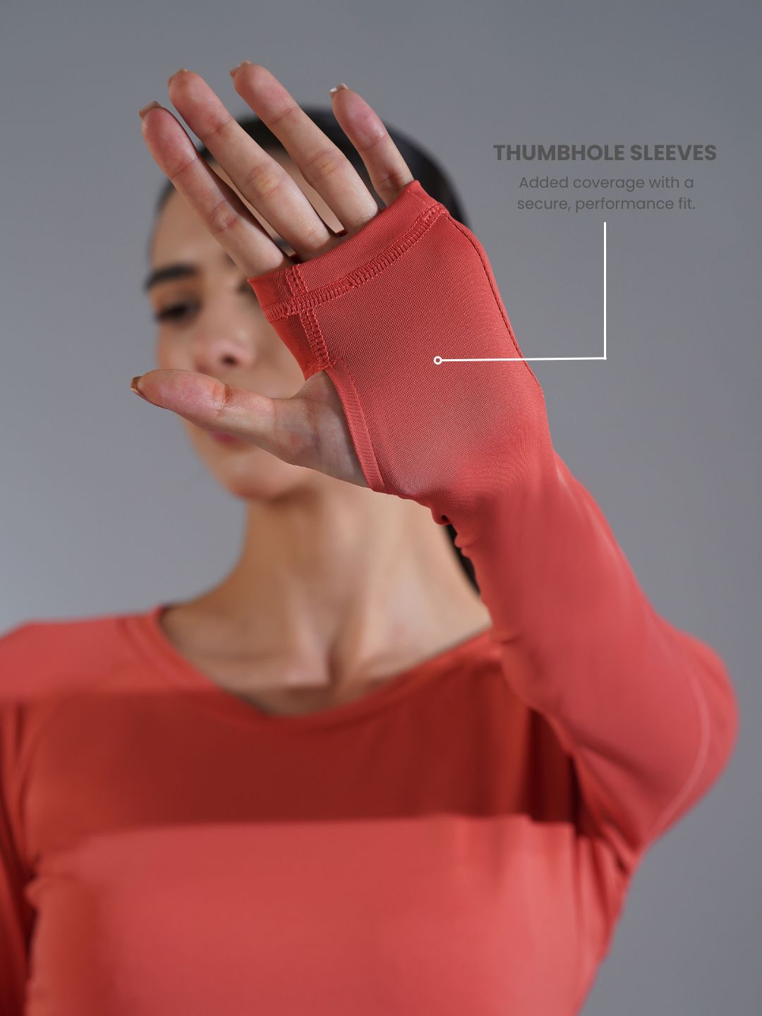 Core Compression full sleeve- Peach Peach