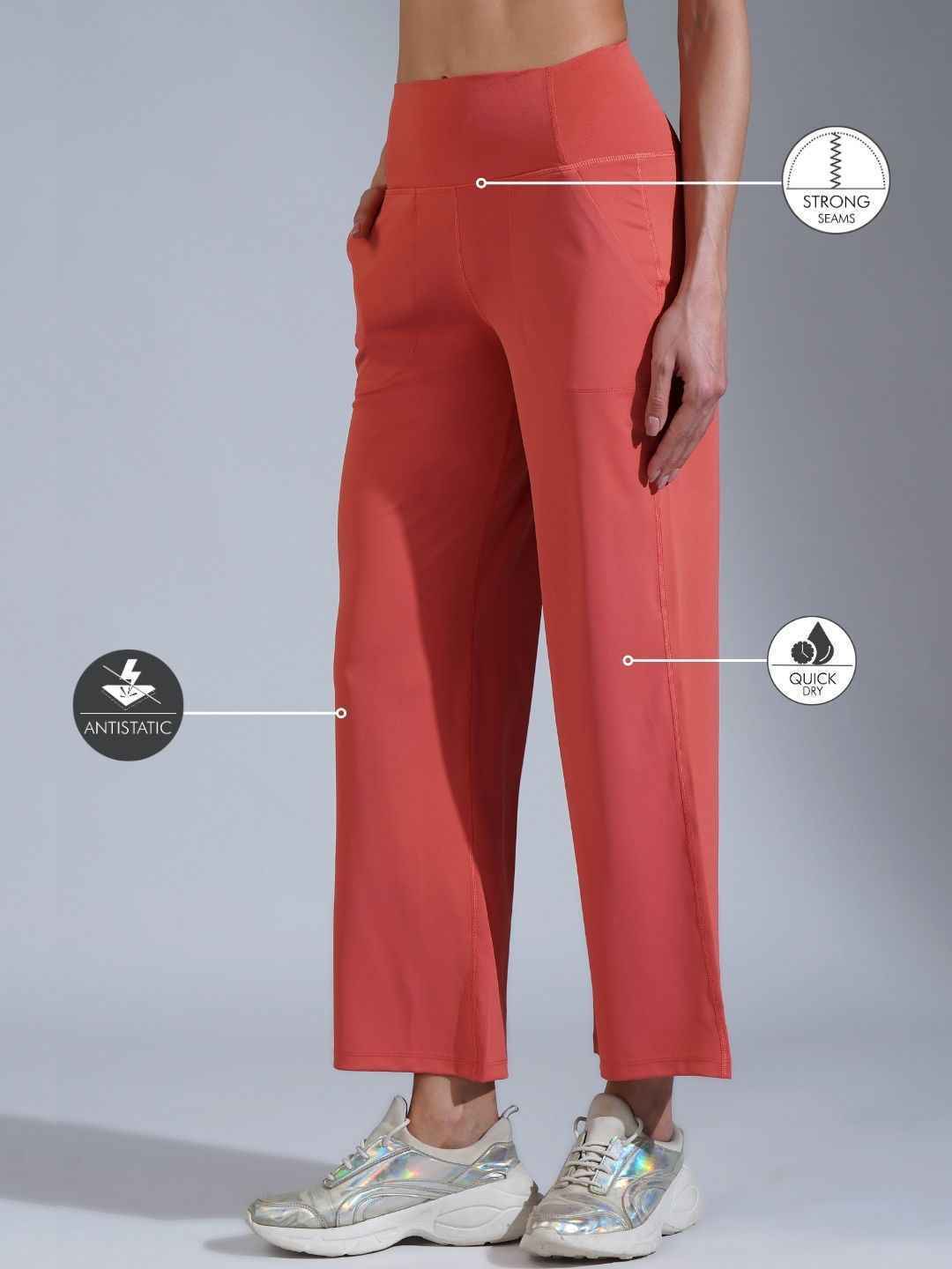 Soft focus pant- Black Peach