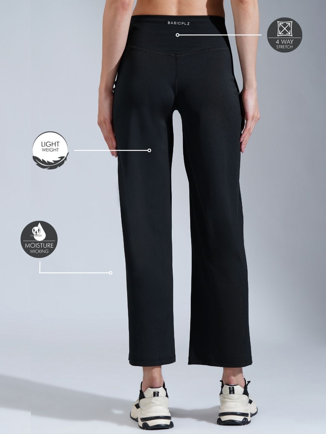 Soft focus pant- Black Black