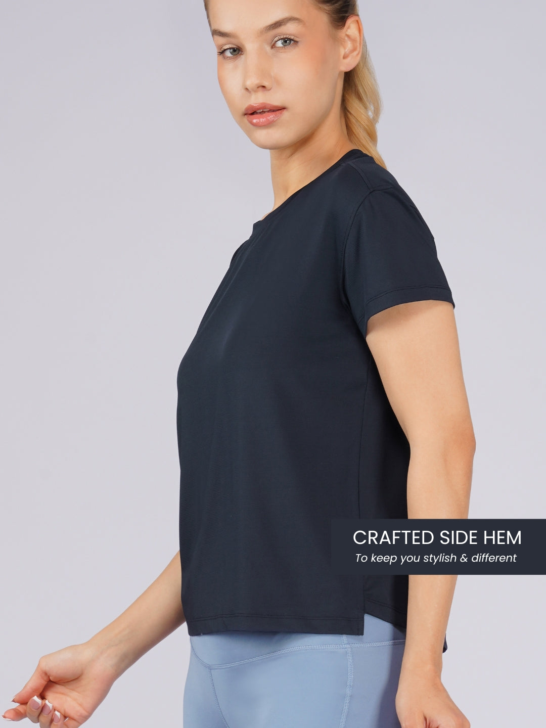 Flow Fit Tee Navy