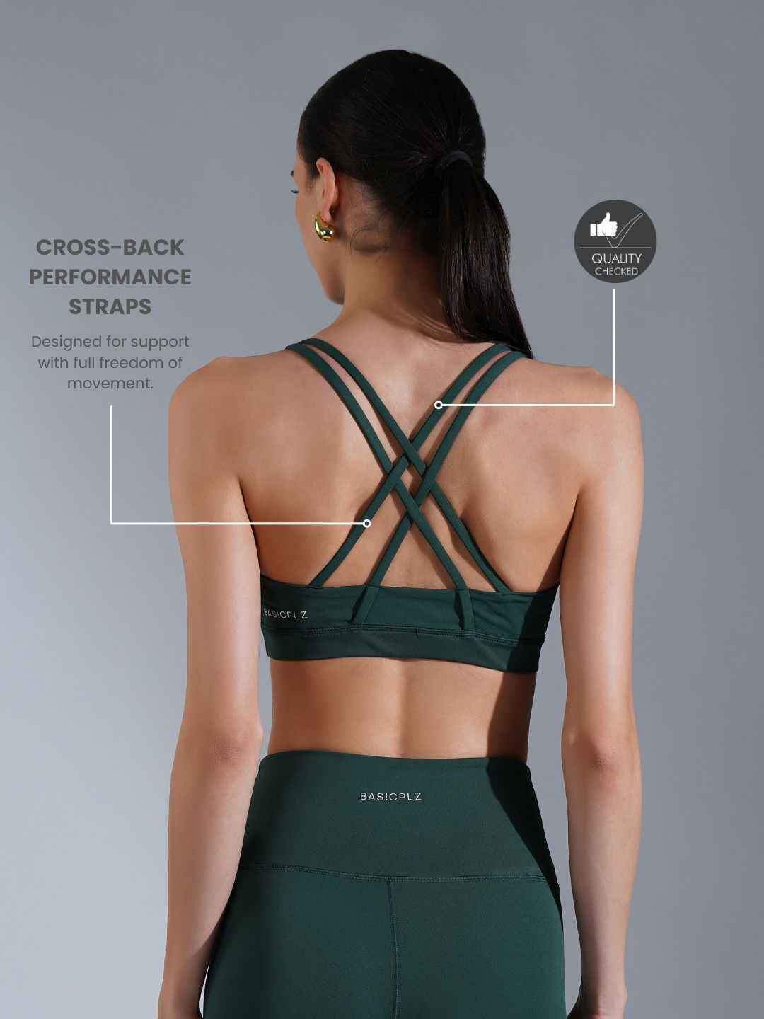 Cloud Bra Dark Green